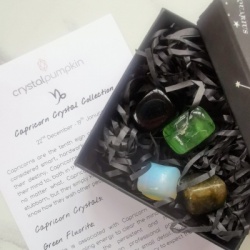 Capricorn Gemstone Crystal Set